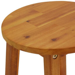Berkfield 3 Piece Garden Bar Set Solid Wood  Acacia - thumbnail 8