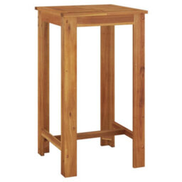 Berkfield 3 Piece Garden Bar Set Solid Wood  Acacia - thumbnail 4