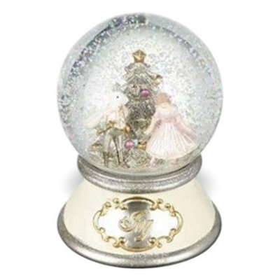 Heaven Sends Christmas Nutcracker Novelty Snow Globe, 11 X 11 X 14 Cm, White Base