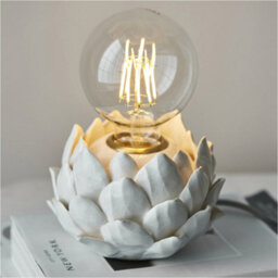 Loops 2 Pack Oatmeal Crackle Glaze Table Lamp - Antique Brass Plate Shade - 100mm Tall Light - 10W Led E27 - thumbnail 4