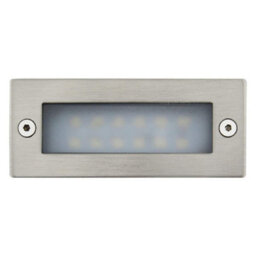 Long Life Lamps Company Mini 1.5W Led Cool White Outdoor Recessed Brick Light Ip44 Zlc093Cw - thumbnail 5