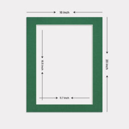 Ak Frames 20X16 Emerald Picture Mounts To Fit A3 Aperture Size - Mount Board Only (No Frame Included) - thumbnail 3