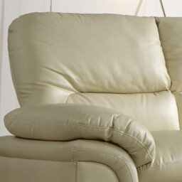 Furniture Instore Verona Cream  Leather Aire  Armchair - thumbnail 3