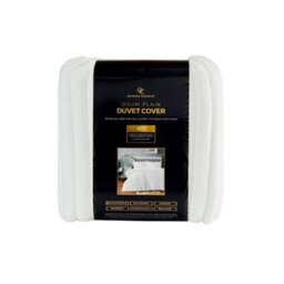 Home Luxe Interiors Plush Faux Fur Chunky Ribbed White Bedding Duvet Cover Set - thumbnail 2