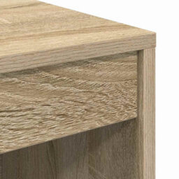 Berkfield Writing Desk Sonoma Oak Engineered Wood 90 X 40 X 76 Cm - thumbnail 7