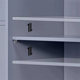 Grey Bathroom Wood Cabinet Storage 4 Drawers 1 Door Free Standing Cupboard Unit - thumbnail 6