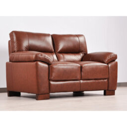 Furniture Instore Dalmore Genuine Leather Tan 3+2 Seater Sofa Set - thumbnail 7