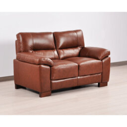 Furniture Instore Dalmore Genuine Leather Tan 3+2 Seater Sofa Set - thumbnail 8