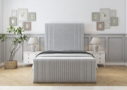 Comfort Beds The Foxy Silver Plush Bed Frame - thumbnail 2
