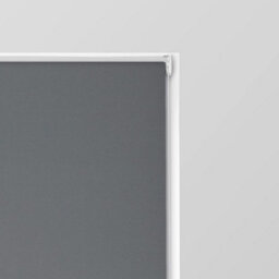 A.unique Home Premium Trimmable Thermal Blackout Roller Window Blind - 2Ft - Charcoal - 60Cm (W) X 170Cm (L) - thumbnail 2
