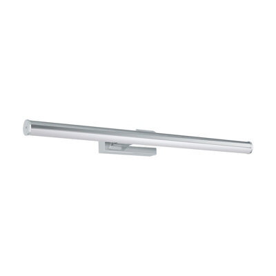 Wall/mirror Light Ip44 Bathroom Chrome Shade White Plastic Bulb Led 11W Included - image 1