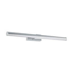 Wall/mirror Light Ip44 Bathroom Chrome Shade White Plastic Bulb Led 11W Included
