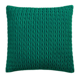 Laurence Llewelyn-Bowen Amory Luxe Jade Velvet Filled Cushion - thumbnail 2
