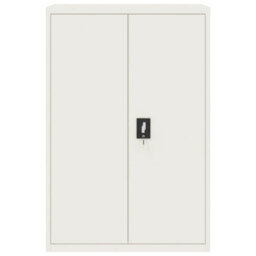 Berkfield File Cabinet White 90X40X180 Cm Steel - thumbnail 8