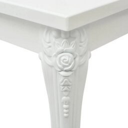 Berkfield Dining Table 80X80X76 Cm High Gloss White - thumbnail 4