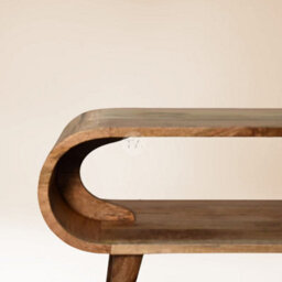 Tapromis Narrow Nordic Style Light Wood Coffee Table - thumbnail 7