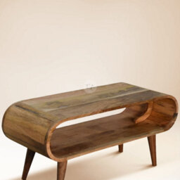 Tapromis Narrow Nordic Style Light Wood Coffee Table - thumbnail 5