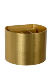 Lucide Xio Modern Up Down Wall Light - Led Dim. - G9 - 1X3,5W 2700K - Matt Gold, Brass - thumbnail 3