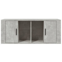 Walplus Tv Cabinet Concrete Grey 100X35X40 Cm Engineered Wood - thumbnail 5