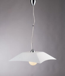 Luminosa Lighting Luminosa Osiride Dome Pendant Ceiling Light White 50X50X11.5Cm - thumbnail 2