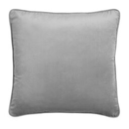 Laurence Llewelyn-Bowen Montrose Luxury Filled Silver Plain Velvet Cushion - thumbnail 2