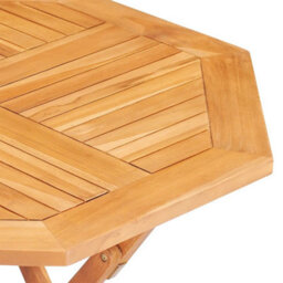 Berkfield 5 Piece Garden Dining Set Solid Wood Teak - thumbnail 7