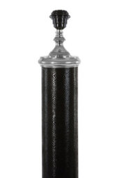 Orsina Canon Floor Lamp, Silver, Black, Synthethic, Metal, , Metal - thumbnail 4