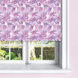 Lister Cartwright Blackout Roller Blinds For Kids Easy Fit Child Safety Included (Cockatoo Purple, 60 X 140 Cm) - thumbnail 2