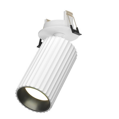 Luminosa Lighting Luminosa Calipso Recessed Adjustable Recessed Downlight White 1Xgu10 - image 1