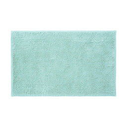 Allure Bath Fashions Chenille Bobble Bath Mat Non Slip 50 X 80Cm - Duckegg - thumbnail 1