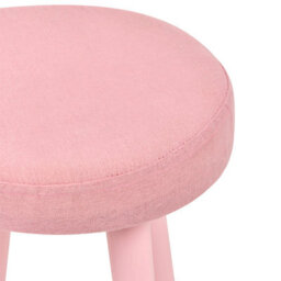 Wyld and Coco Brightnest Pink Kids Dressing Table With Mirror, Stool And Drawer - Compact Child-Friendly Vanity (W62 X D40 X H102Cm) - thumbnail 8