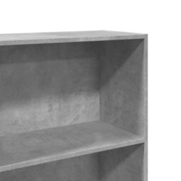 Berkfield Versatile Bookcase Concrete Grey 60X30X152 Cm Engineered Wood - thumbnail 7