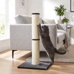 Pawhut Cat Scratching Post, 80Cm Tall Cat Scratch Post For Indoor Kittens - thumbnail 2