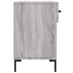 Berkfield Shoe Bench Grey Sonoma 102X35X55 Cm Engineered Wood - thumbnail 7