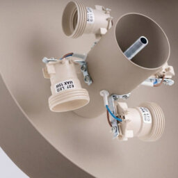 Sollux Lighting Omiq Steel/pvc Taupe 4 Lights Modern Ceiling Lamps - thumbnail 7