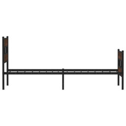 Berkfield Bed Frame Without Mattress With Headboard And Footboard 90X200 Cm - thumbnail 5