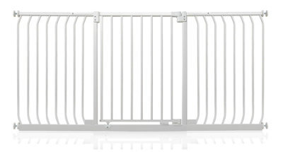 Safetots Elite Pressure Safety Gate, 179Cm - 188Cm, Matt White, Pressure Fit Stair Gate - image 1