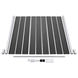 Vidaxl Fence Panel Set Wpc 526X186 Cm Black - thumbnail 5