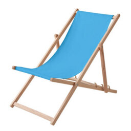 Midocean Honopu Wood Folding Chair Turquoise (One Size)