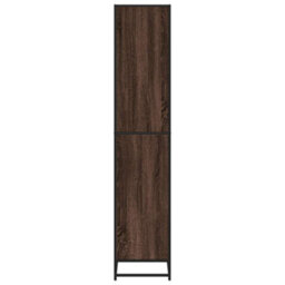 Berkfield Bookcase Brown Oak 60X35X170.5 Cm Engineered Wood - thumbnail 5