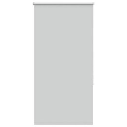 Berkfield Roller Blind Blackout Light Grey 80X150 Cm Fabric Width 75.7 Cm Polyester - thumbnail 1