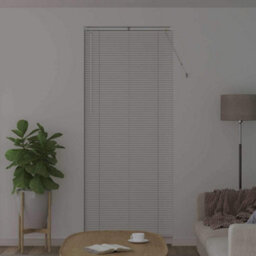 Walplus Window Blind With Curtains Manual White Aluminium - thumbnail 3