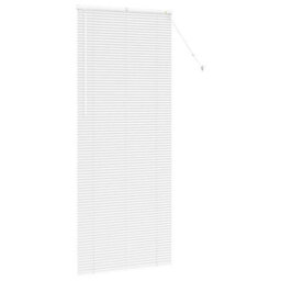 Walplus Window Blind With Curtains Manual White Aluminium - thumbnail 5