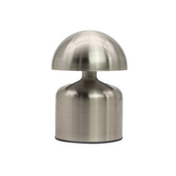 Serenityy Dome Mushroom Silver Touch Lamp Usb-C Rechargeable Led Table Lamp 400W (Single) - thumbnail 4