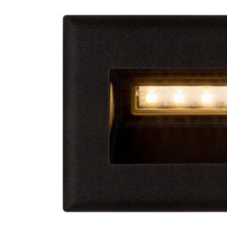Luminosa Lighting Luminosa Maytoni Bosca Outdoor Recessed Wall Lamp Black, 8.4Cm, 3000K Ip65 - thumbnail 3