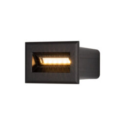 Luminosa Lighting Luminosa Maytoni Bosca Outdoor Recessed Wall Lamp Black, 8.4Cm, 3000K Ip65 - thumbnail 2