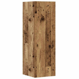 Berkfield 6 Piece Tv Cabinet Set Wall-Mounted Old Wood Engineered Wood - thumbnail 8