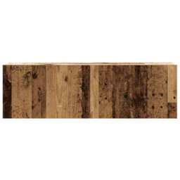 Berkfield 6 Piece Tv Cabinet Set Wall-Mounted Old Wood Engineered Wood - thumbnail 5
