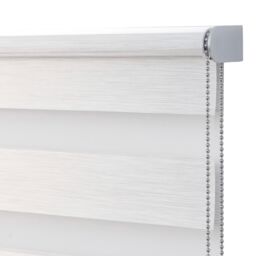 GoodHome Brize Corded Mottled White Day & Night Roller Blind (W)60Cm (L)180Cm - thumbnail 4