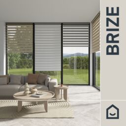 GoodHome Brize Corded Mottled White Day & Night Roller Blind (W)60Cm (L)180Cm - thumbnail 9